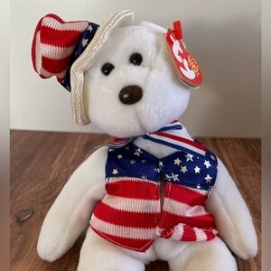 3 FOR $25: Authentic TY Beanie Babies Sam the Bear, 2003. NWT